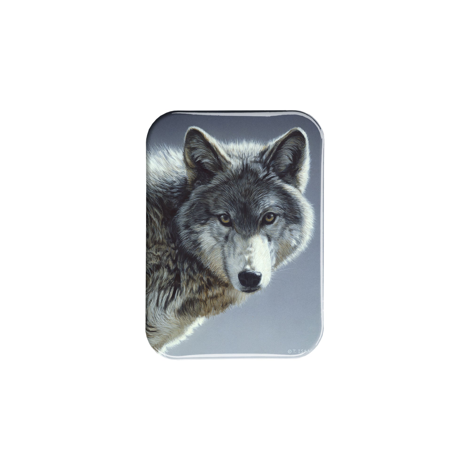 "Wolf" - 2.5" X 3.5" Rectangle Fridge Magnets