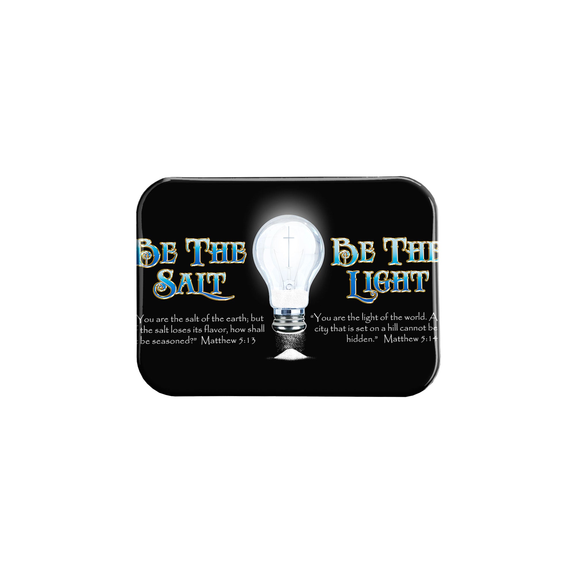 "Salt and Light" - 2.5" X 3.5" Rectangle Fridge Magnets