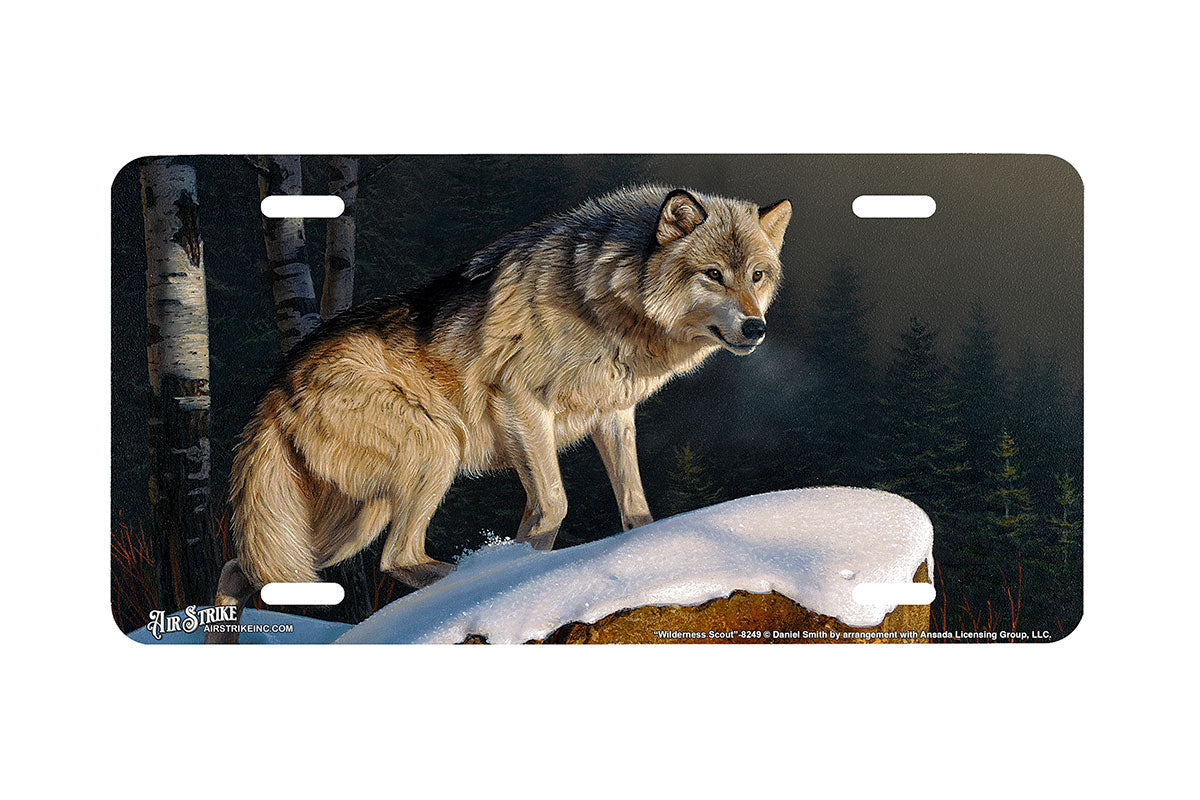 "Wilderness Scout" - Decorative License Plate